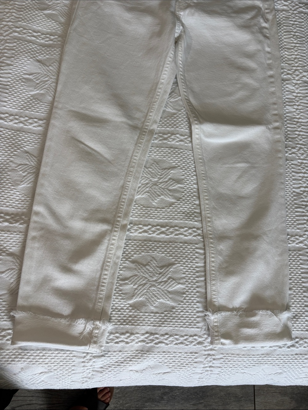 Re/Done Off-White Button-Fly Jeans - Picture 7 of 11